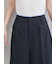 トリミングハーフキュロットパンツ
