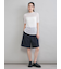 トリミングハーフキュロットパンツ