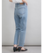 【MILA PANTS】裾段差テーパードデニムパンツ