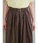 ウエストゴムタックフレアスカート
