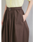 ウエストゴムタックフレアスカート