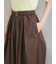ウエストゴムタックフレアスカート