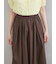 ウエストゴムタックフレアスカート