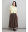 ウエストゴムタックフレアスカート