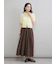 ウエストゴムタックフレアスカート