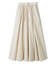 ウエストゴムタックフレアスカート