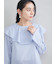 ラッフルカラーシアーブラウス