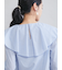 ラッフルカラーシアーブラウス