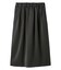 ウエストゴムランダムタックミディスカート