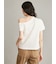 アシンメトリーネックＴシャツ