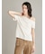 アシンメトリーネックＴシャツ