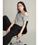 アシンメトリーネックＴシャツ