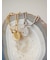 【EVERYDAY PROOF JEWELRY 】コインスクエアチェーンブレス