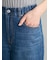 ウエストゴムドロストイージーデニムパンツ