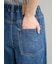 ウエストゴムドロストイージーデニムパンツ