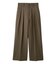 【MILA PANTS】【UVカット】クールタッチ後ろゴム２タックワイドパンツ