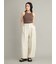 カーヴィワイドタックパンツ