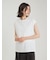 【接触冷感】ハイラインフレンチスリーブカットＴＯＰＳ