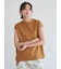 【接触冷感】ハイラインフレンチスリーブカットＴＯＰＳ