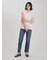 【接触冷感】ハイラインフレンチスリーブカットＴＯＰＳ