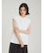【接触冷感】ハイラインフレンチスリーブカットＴＯＰＳ