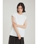 【接触冷感】ハイラインフレンチスリーブカットＴＯＰＳ