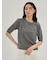 wool100％ハイゲージクルーネック半袖プルオーバー