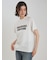 二段ロゴグラフィックTシャツ