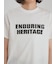二段ロゴグラフィックTシャツ