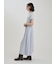 シルキータッチ半袖フレアワンピース
