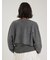 wool100％ミンクタッチ短丈カーディガン