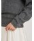 wool100％ミンクタッチ短丈カーディガン