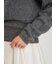 wool100％ミンクタッチ短丈カーディガン