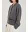 wool100％ミンクタッチ短丈カーディガン