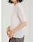 フラワーレース半袖Tシャツ