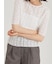フラワーレース半袖Tシャツ
