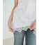 【WEB限定】レースヘムTシャツ