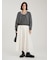 wool100％ミンクタッチ2WAYニット