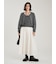 wool100％ミンクタッチ2WAYニット