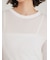 シルクブレンドシアーロングTシャツ
