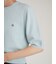 カシミヤ混クロップドニットプルオーバー