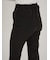 ペプラムベスト×リブニット×シガレットパンツ3点SET