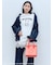【ポチャッコ】カレッジプリントコンパクトTシャツ