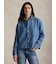 【POLO RALPH LAUREN】CROPPED BOXY DENIM SHIRT