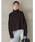 ウールカシミヤタートルネックニット