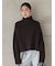 ウールカシミヤタートルネックニット