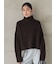 ウールカシミヤタートルネックニット