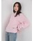 wool100％クルーネックベーシックニットトップス
