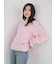 wool100％クルーネックベーシックニットトップス