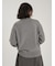 wool100％クルーネックベーシックニットトップス